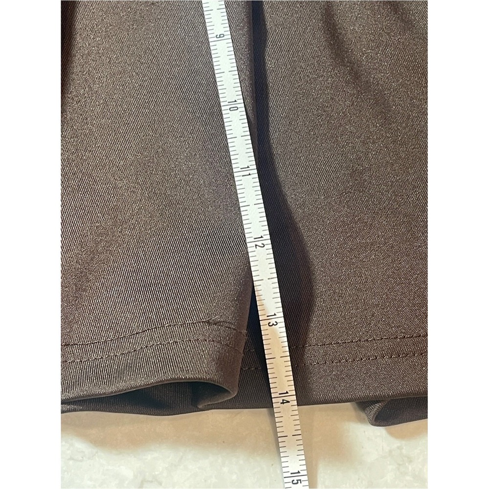 Riley & James Brown Pleated Mini Skirt Skort Small Preppy School Girl Athletic - Picture 3 of 8